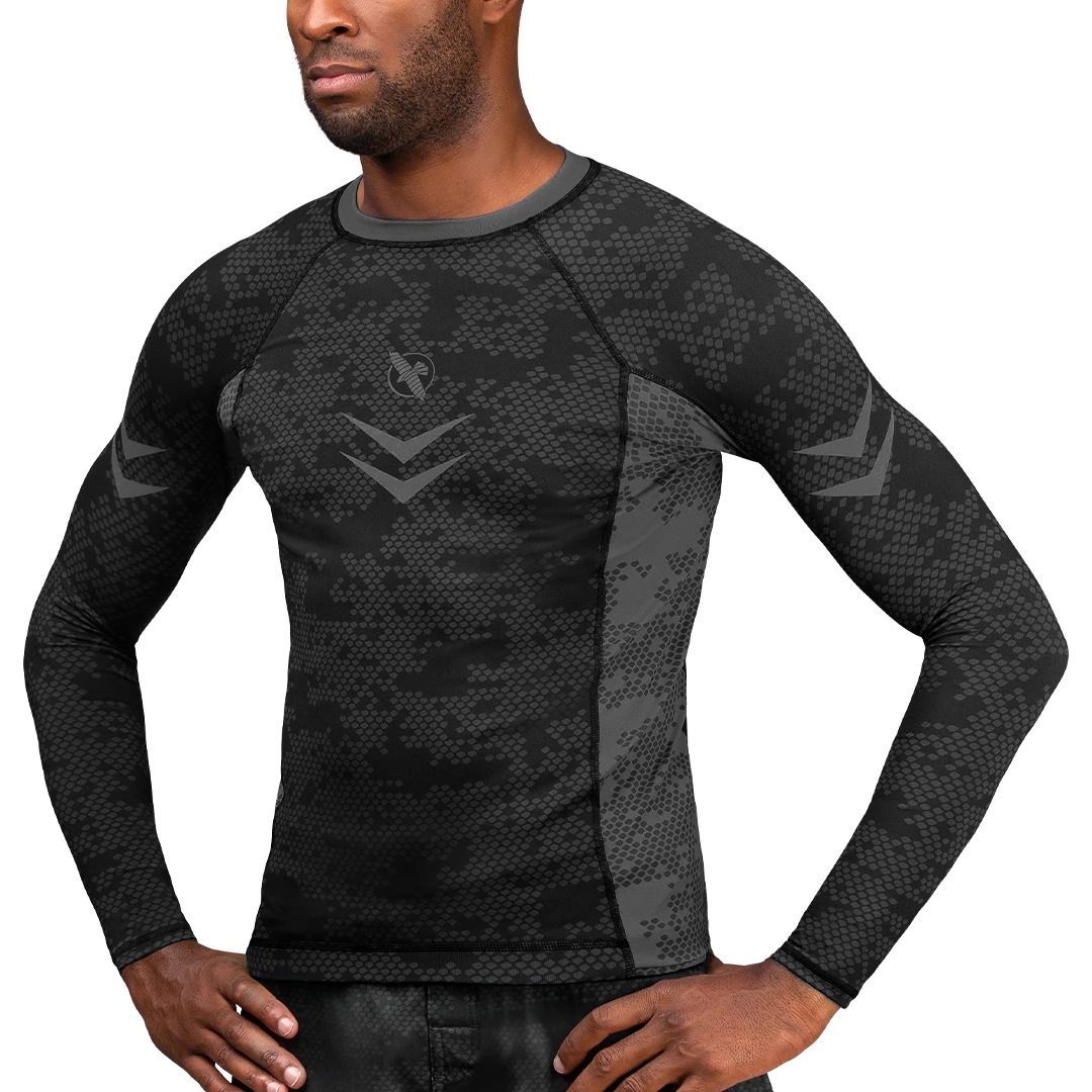Hayabusa Ranked Long Sleeve Rash Guard(Hayabusa Ranked Long Sleeve Rash Guard) 6 Hayabusa Ranked Long Sleeve Rash Guard(Hayabusa Ranked Long Sleeve Rash Guard) - Image 6