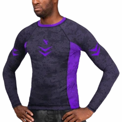 Hayabusa Ranked Long Sleeve Rash Guard(Hayabusa Ranked Long Sleeve Rash Guard) 9 Hayabusa Ranked Long Sleeve Rash Guard(Hayabusa Ranked Long Sleeve Rash Guard) -Hayabusa Boxing Sale Arrow Rashguard Blue LS 3QFr