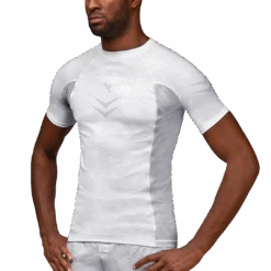 Hayabusa Ranked Short Sleeve Rash Guard(Hayabusa Ranked Short Sleeve Rash Guard) 8 Hayabusa Ranked Short Sleeve Rash Guard(Hayabusa Ranked Short Sleeve Rash Guard) -Hayabusa Boxing Sale Arrow Rashguard White SS 3QFr