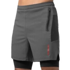Hayabusa Men’s Layered Performance Shorts(Hayabusa Mens Layered Performance Shorts)