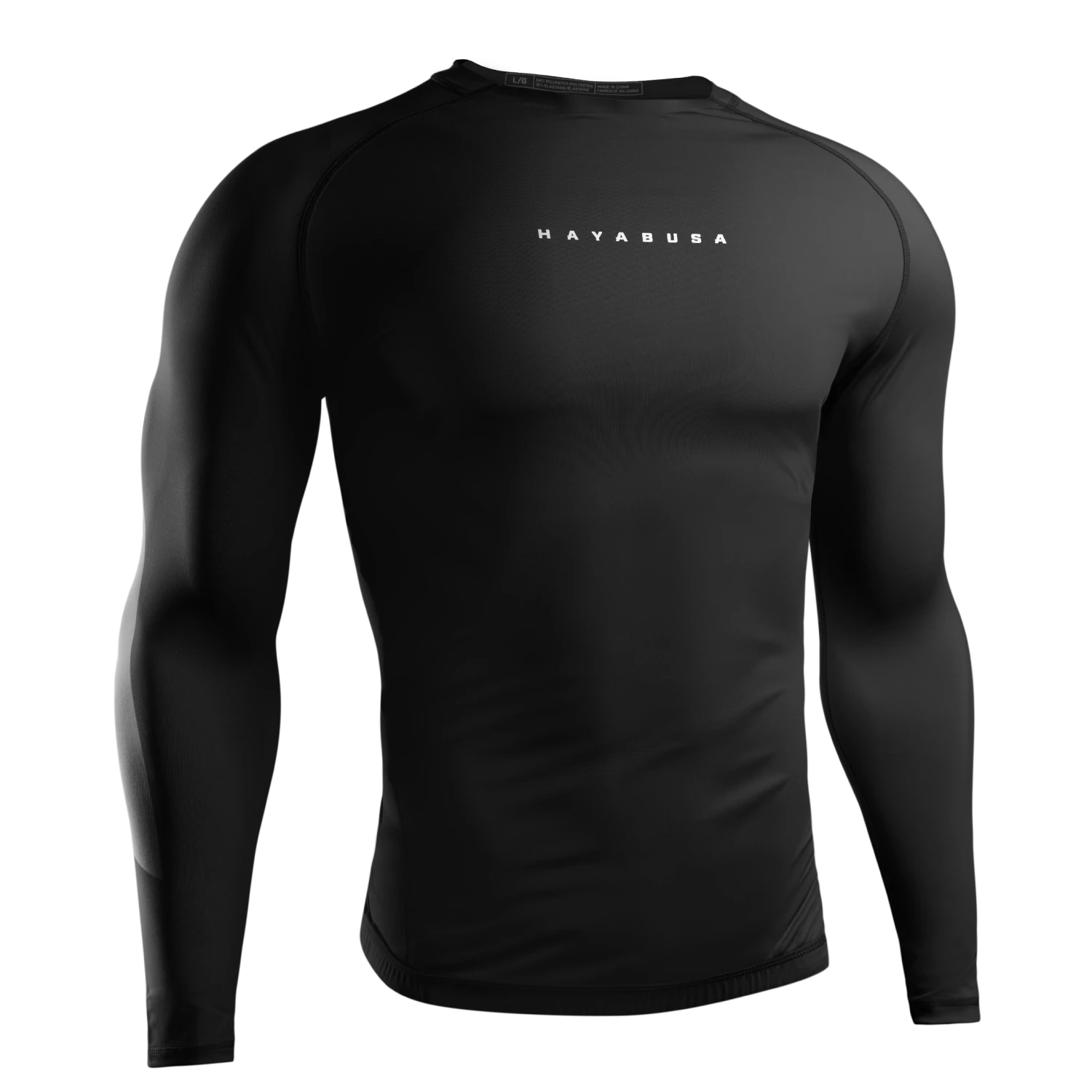 Hayabusa Men’s Core Long Sleeve Rash Guard(Hayabusa Mens Core Long Sleeve Rash Guard) 2 Hayabusa Men’s Core Long Sleeve Rash Guard(Hayabusa Mens Core Long Sleeve Rash Guard) - Image 2