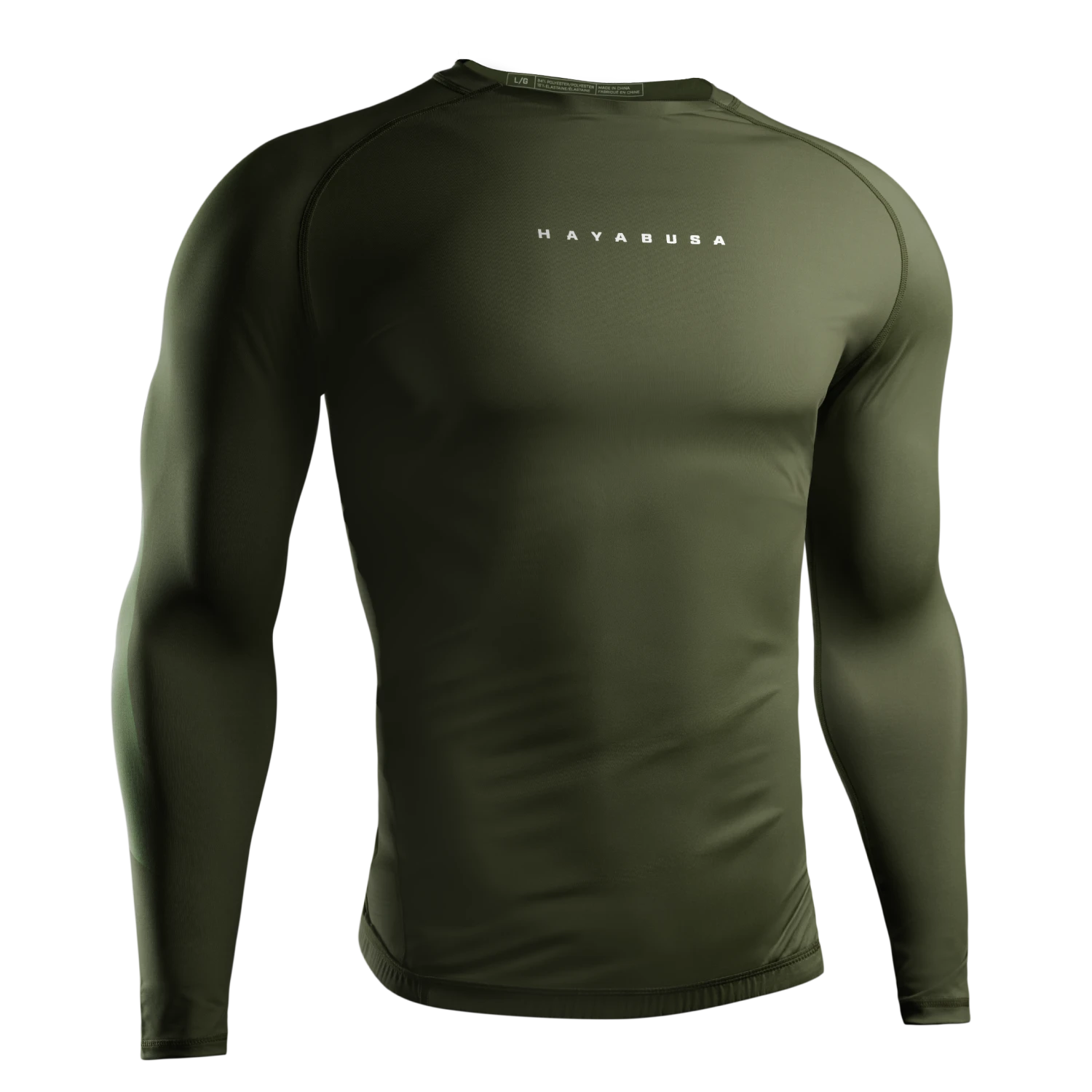 Hayabusa Men’s Core Long Sleeve Rash Guard(Hayabusa Mens Core Long Sleeve Rash Guard) 4 Hayabusa Men’s Core Long Sleeve Rash Guard(Hayabusa Mens Core Long Sleeve Rash Guard) - Image 4