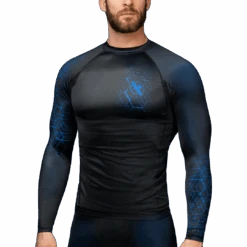 Hayabusa Geo Long Sleeve Rash Guard(Hayabusa Geo Long Sleeve Rash Guard)