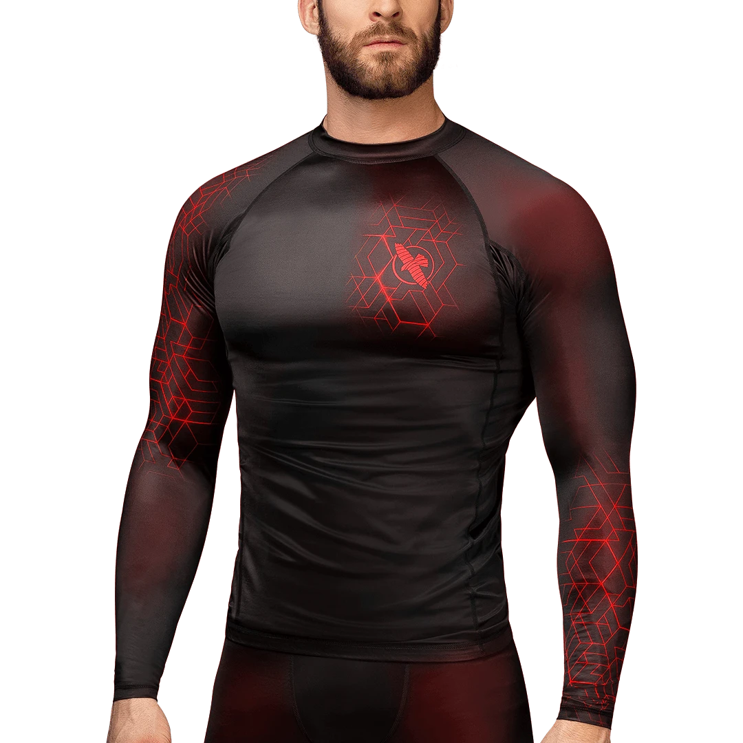 Hayabusa Geo Long Sleeve Rash Guard(Hayabusa Geo Long Sleeve Rash Guard) 5 Hayabusa Geo Long Sleeve Rash Guard(Hayabusa Geo Long Sleeve Rash Guard) - Image 5