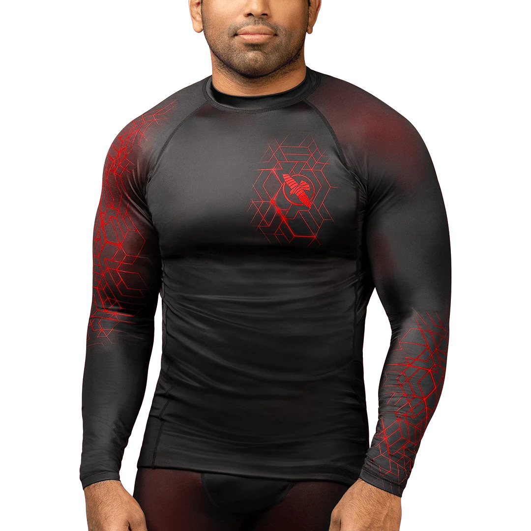 Hayabusa Geo Long Sleeve Rash Guard(Hayabusa Geo Long Sleeve Rash Guard) 4 Hayabusa Geo Long Sleeve Rash Guard(Hayabusa Geo Long Sleeve Rash Guard) - Image 4