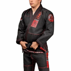 Hayabusa Goorudo 3 Gold Weave Jiu Jitsu Gi(Gold Weave Goorudo 3 Jiu Jitsu Gi) 6 Hayabusa Goorudo 3 Gold Weave Jiu Jitsu Gi(Gold Weave Goorudo 3 Jiu Jitsu Gi) -Hayabusa Boxing Sale Goorudu 3 Black Male Main