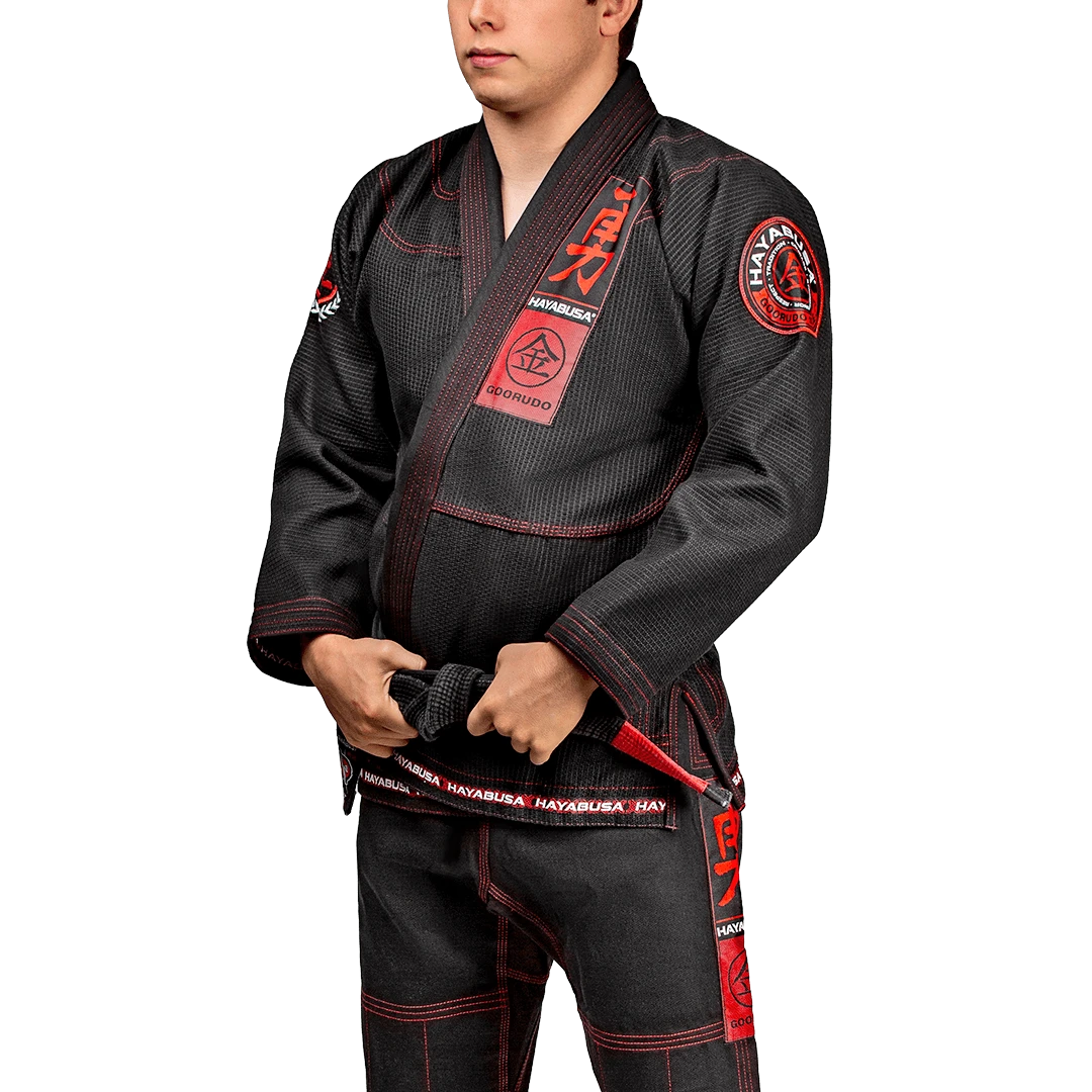 Hayabusa Goorudo 3 Gold Weave Jiu Jitsu Gi(Gold Weave Goorudo 3 Jiu Jitsu Gi) 3 Hayabusa Goorudo 3 Gold Weave Jiu Jitsu Gi(Gold Weave Goorudo 3 Jiu Jitsu Gi) - Image 3