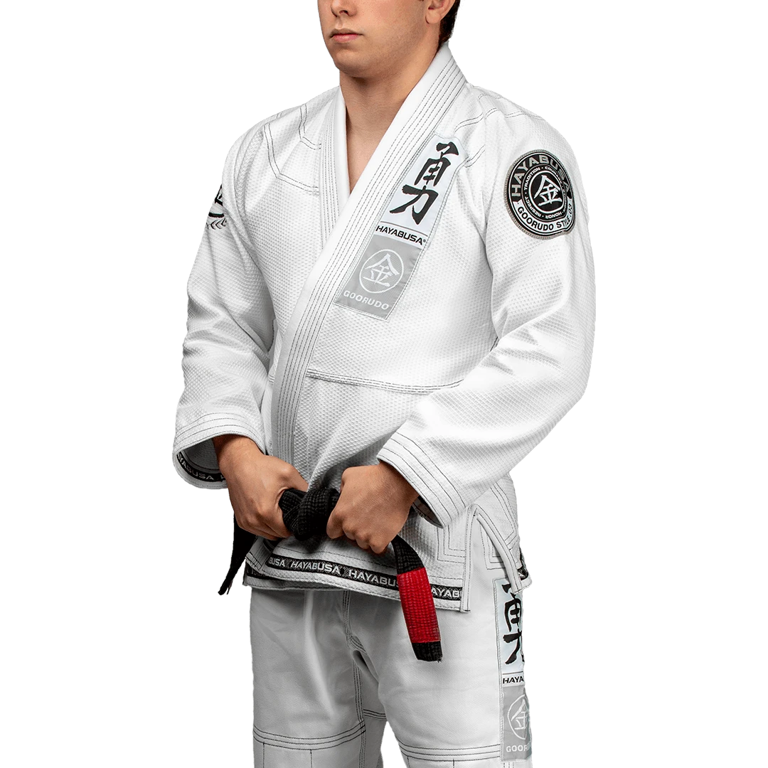 Hayabusa Goorudo 3 Gold Weave Jiu Jitsu Gi(Gold Weave Goorudo 3 Jiu Jitsu Gi) 2 Hayabusa Goorudo 3 Gold Weave Jiu Jitsu Gi(Gold Weave Goorudo 3 Jiu Jitsu Gi) - Image 2