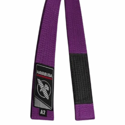 Hayabusa Jiu Jitsu Belt(Hayabusa Adult Jiu Jitsu Belt) 9 Hayabusa Jiu Jitsu Belt(Hayabusa Adult Jiu Jitsu Belt) -Hayabusa Boxing Sale HayabusaJiuJitsuBelt Purple Detail2