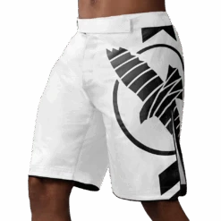Hayabusa Icon MMA Shorts(Hayabusa Icon Fight Shorts) -Hayabusa Boxing Sale Icon Board Shorts White Main