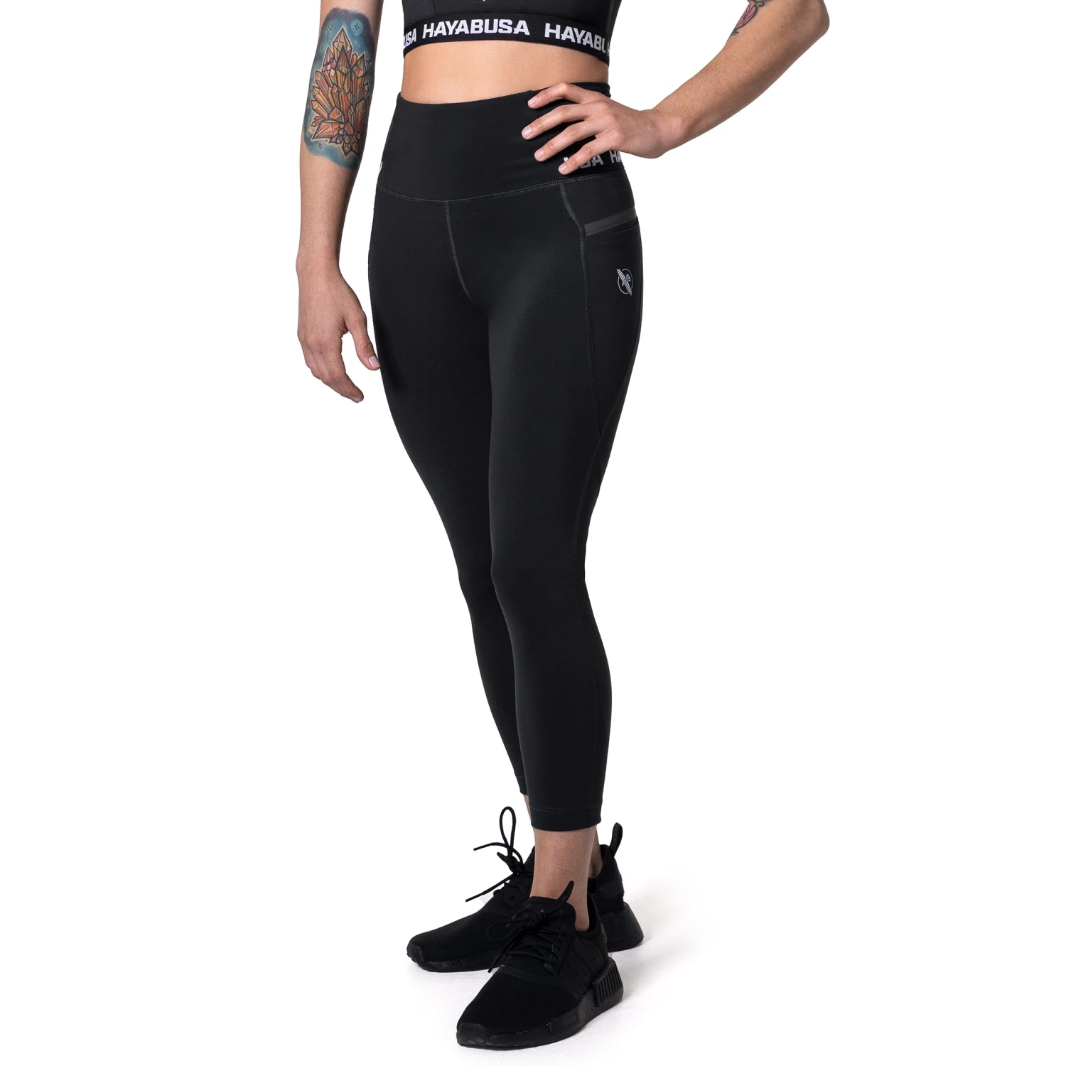 Hayabusa Women’s High Rise 3/4 Leggings(Hayabusa Womens High Rise Leggings) 2 Hayabusa Women’s High Rise 3/4 Leggings(Hayabusa Womens High Rise Leggings) - Image 2