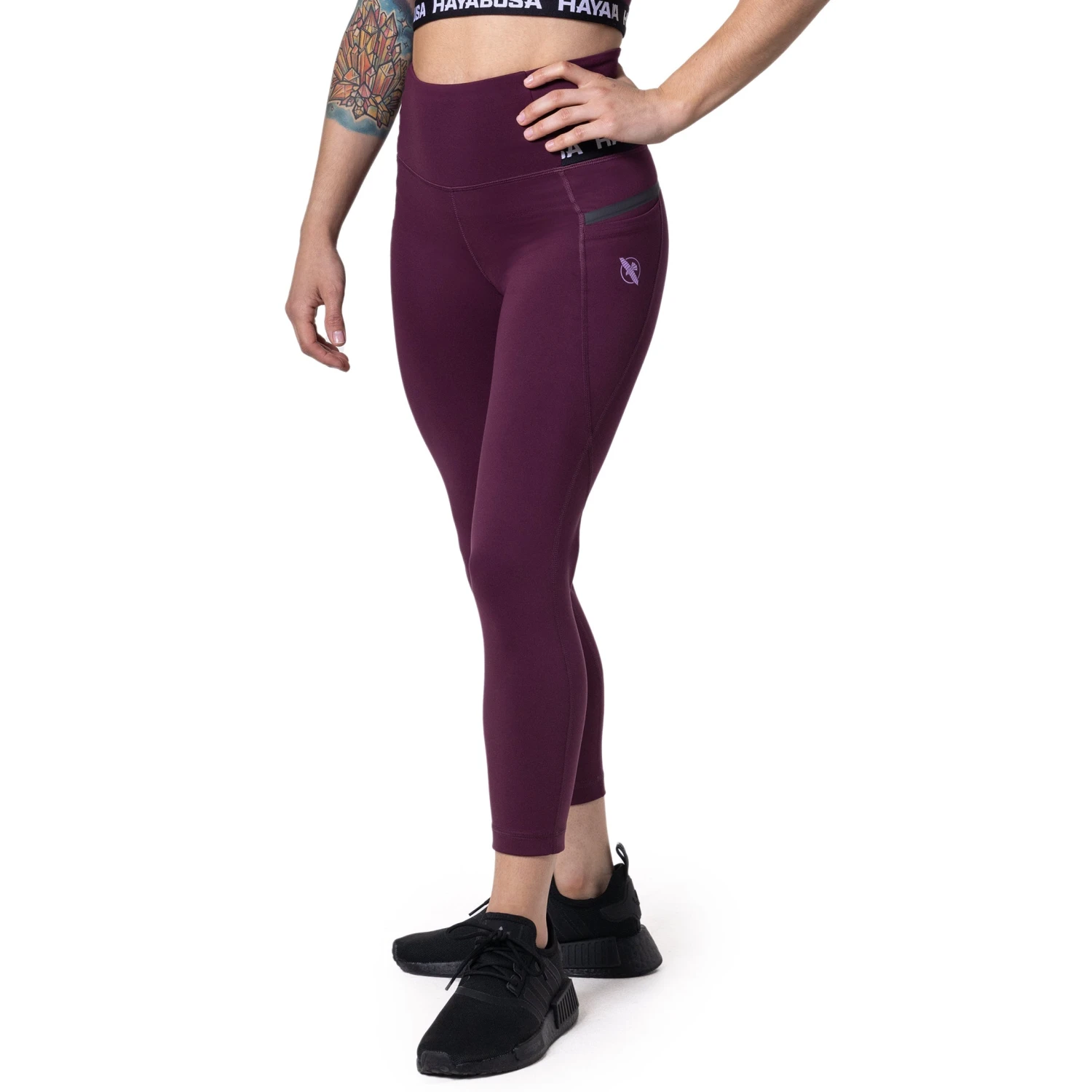 Hayabusa Women’s High Rise 3/4 Leggings(Hayabusa Womens High Rise Leggings) 3 Hayabusa Women’s High Rise 3/4 Leggings(Hayabusa Womens High Rise Leggings) - Image 3