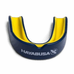 Hayabusa Combat Mouth Guard(Hayabusa Combat Mouth Guard) -Hayabusa Boxing Sale Mouthguard Adult BlueYellow MainImg