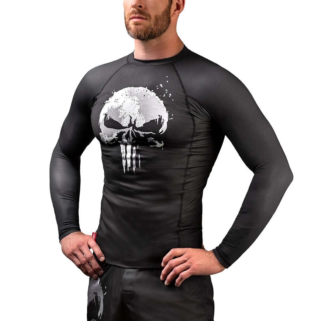Marvel's The Punisher Long Sleeve Rash Guard(Marvel The Punisher Long Sleeve Rash Guard) 1 Marvel's The Punisher Long Sleeve Rash Guard(Marvel The Punisher Long Sleeve Rash Guard)
