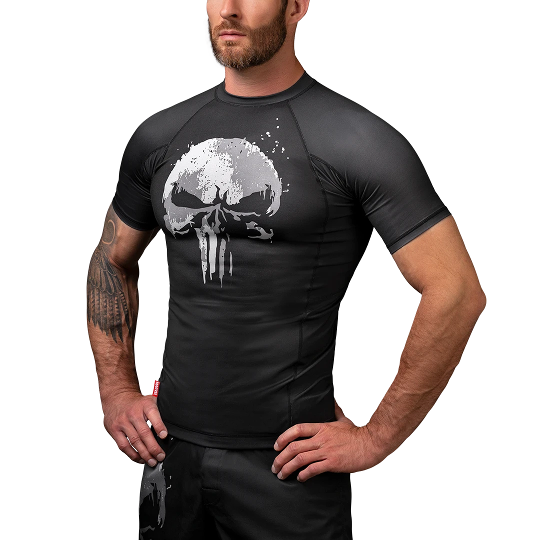 Marvel's The Punisher Short Sleeve Rash Guard(Marvel The Punisher Short Sleeve Rash Guard) 1 Marvel's The Punisher Short Sleeve Rash Guard(Marvel The Punisher Short Sleeve Rash Guard)
