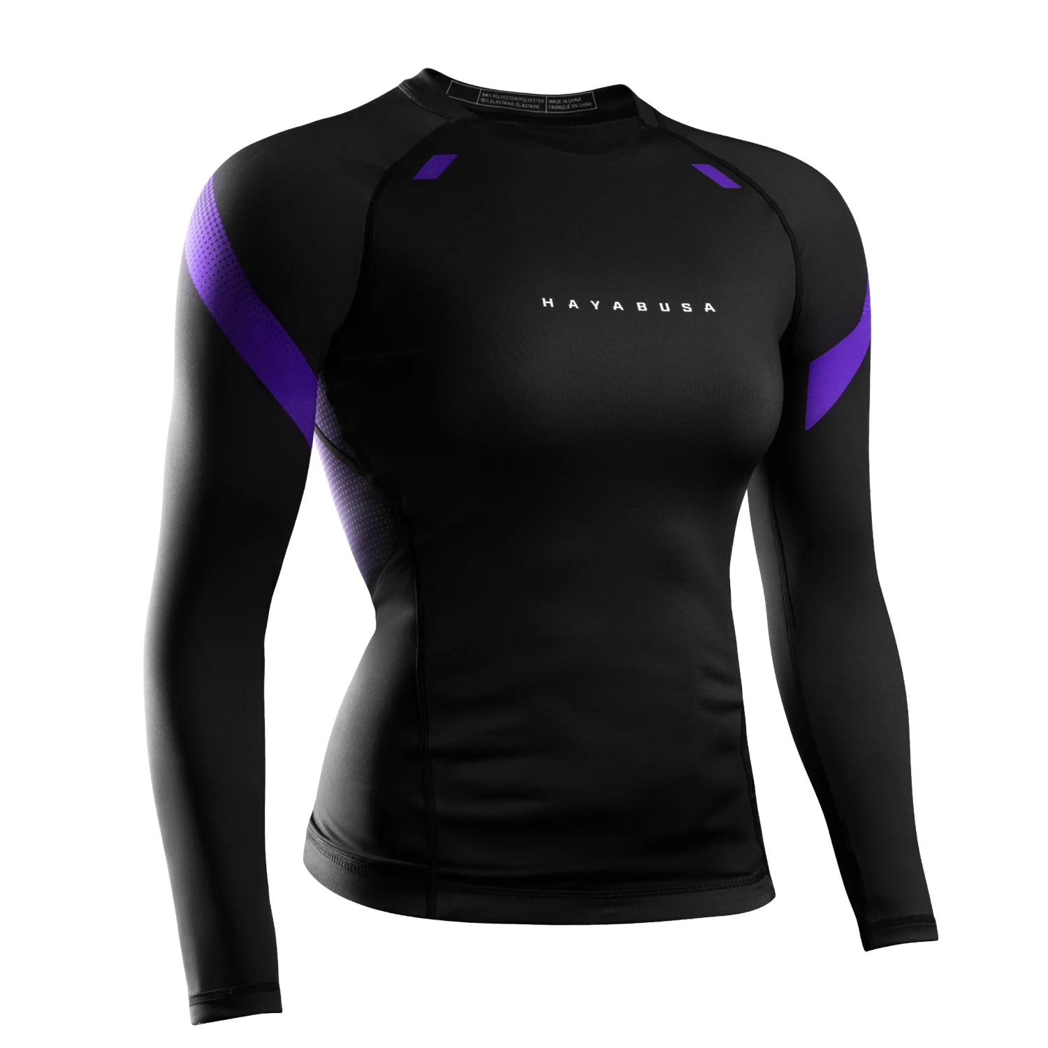 Hayabusa Women’s Pro Ranked Long Sleeve Rash Guard(Hayabusa Womens Pro Ranked Long Sleeve Rash Guard) 2 Hayabusa Women’s Pro Ranked Long Sleeve Rash Guard(Hayabusa Womens Pro Ranked Long Sleeve Rash Guard) - Image 2