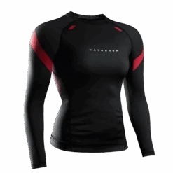 Hayabusa Women’s Pro Ranked Long Sleeve Rash Guard(Hayabusa Womens Pro Ranked Long Sleeve Rash Guard) 8 Hayabusa Women’s Pro Ranked Long Sleeve Rash Guard(Hayabusa Womens Pro Ranked Long Sleeve Rash Guard) -Hayabusa Boxing Sale Ranked Womens LS Red MainImg Fr 1