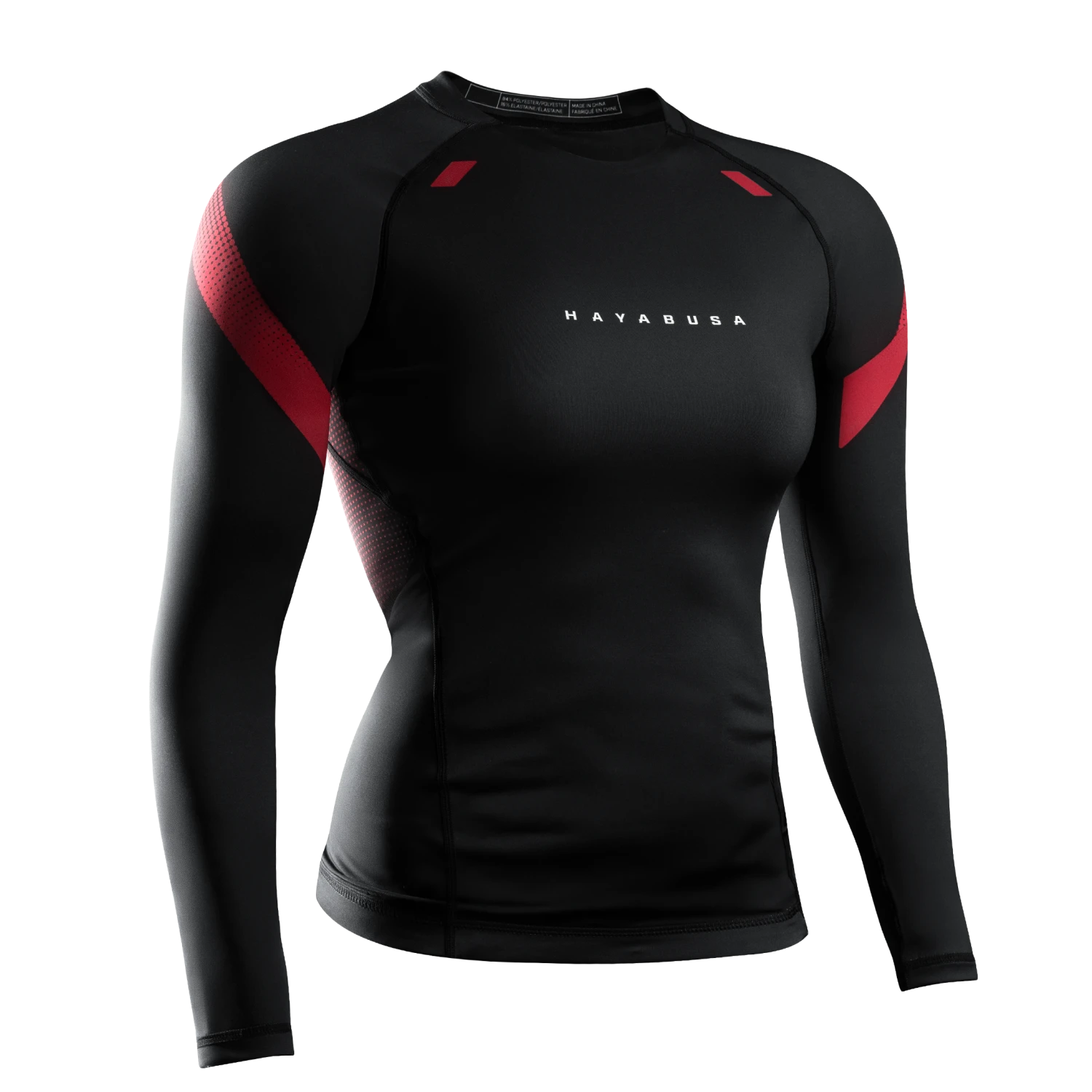 Hayabusa Women’s Pro Ranked Long Sleeve Rash Guard(Hayabusa Womens Pro Ranked Long Sleeve Rash Guard) 4 Hayabusa Women’s Pro Ranked Long Sleeve Rash Guard(Hayabusa Womens Pro Ranked Long Sleeve Rash Guard) - Image 4