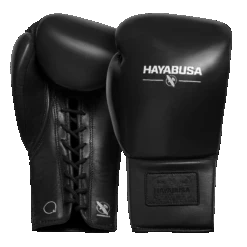 Hayabusa Pro Lace Boxing Gloves(Hayabusa Pro Lace Boxing Gloves) -Hayabusa Boxing Sale Traditional BoxingLace Black Main R2